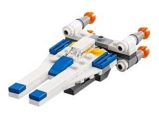 LEGO Set-U-Wing Fighter - Mini (Polybag)-Star Wars / Mini / Star Wars Rogue One-30496-1-Creative Brick Builders